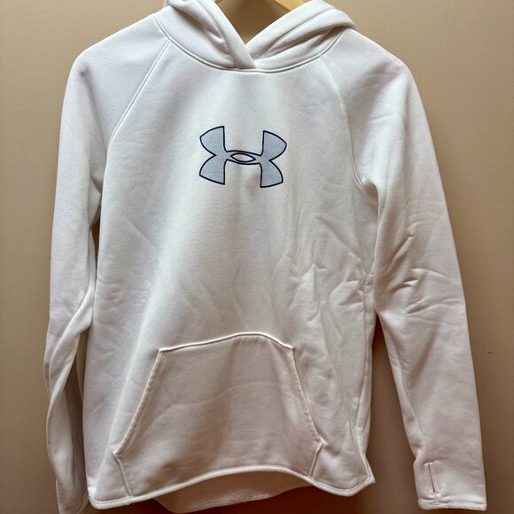 Under Armour Tops - Under Armour white hoodie